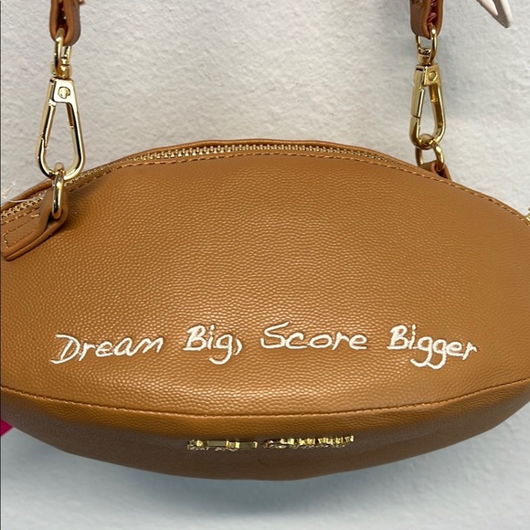 Betsey Johnson | Kitsch XOTOSS Football Bag 🏈 🎀 - Picture 12 of 16